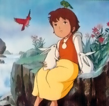 世界名作童話 白鳥の王子 封面