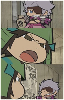 ミニ戦国BASARA 長曾我部君と毛利君 封面