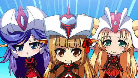 ロボットガールズＺ ぷちキャラアニメーション「復活の地下帝国！？ロボットガールズＺ ｖｓ なぞの三大主役ロボ！」 封面