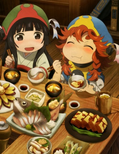 ハクメイとミコチ OVA「ネジとベッド と 囲炉裏と博打」 封面