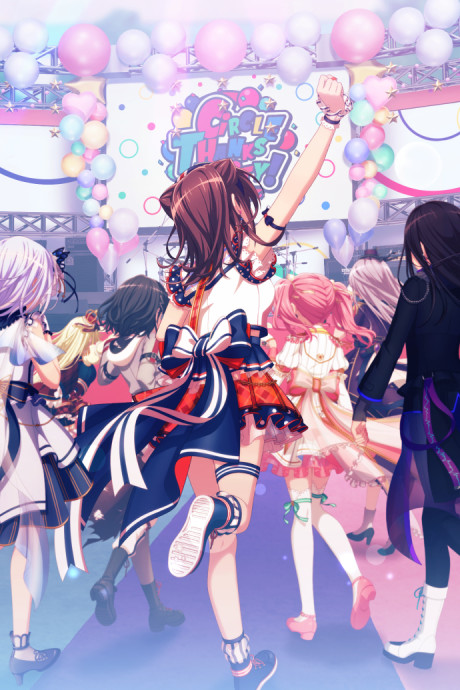 BanG Dream! ガールズバンドパーティ!5th Anniversary Animation -CiRCLE THANKS PARTY!- 封面